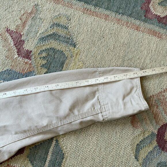 Post Overalls Chore Jacket Medium Khaki Tan Chinstrap Cotton O'alls - Picture 7 of 9